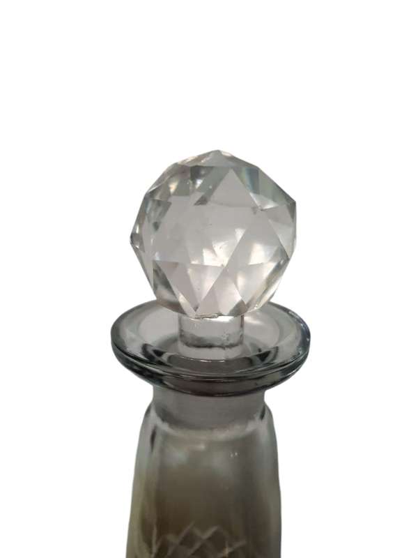 Amber Crystal Perfume Bottle