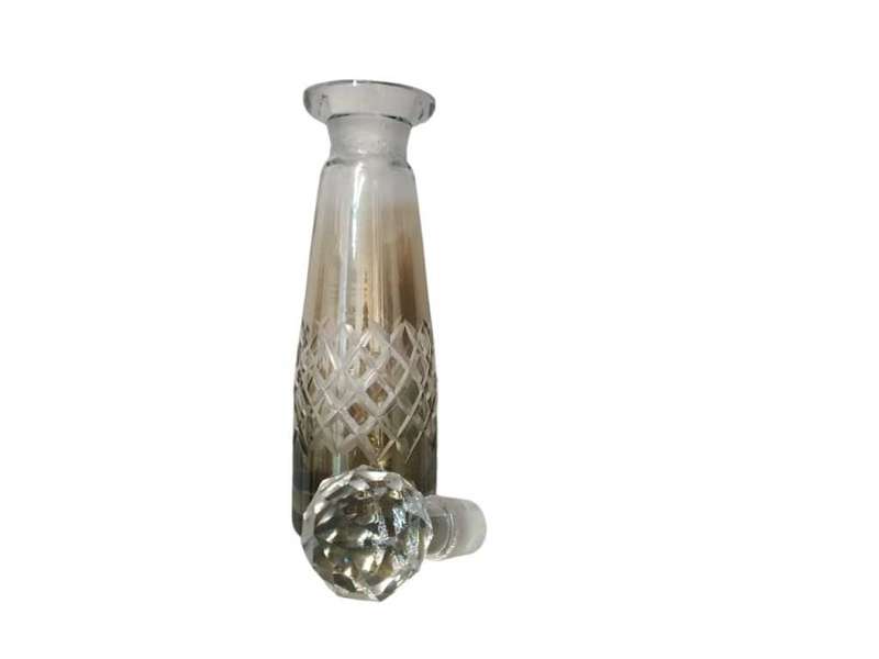 Amber Crystal Perfume Bottle