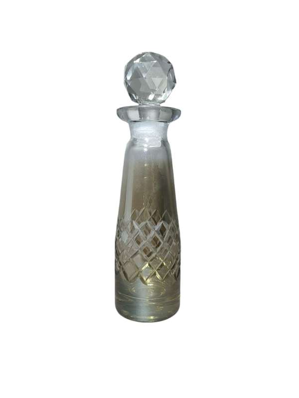 Amber Crystal Perfume Bottle