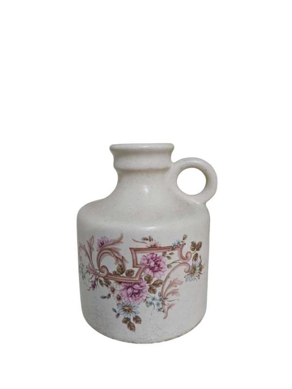 Vintage Ceramic Jar Rococo styled