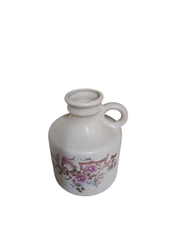 Vintage Ceramic Jar Rococo styled