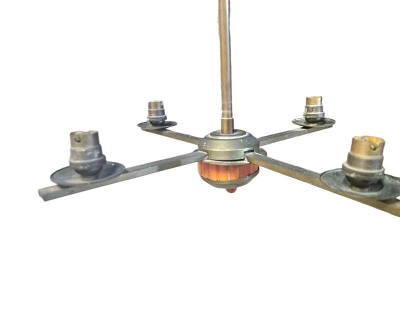 Retro 4 Light Chandelier