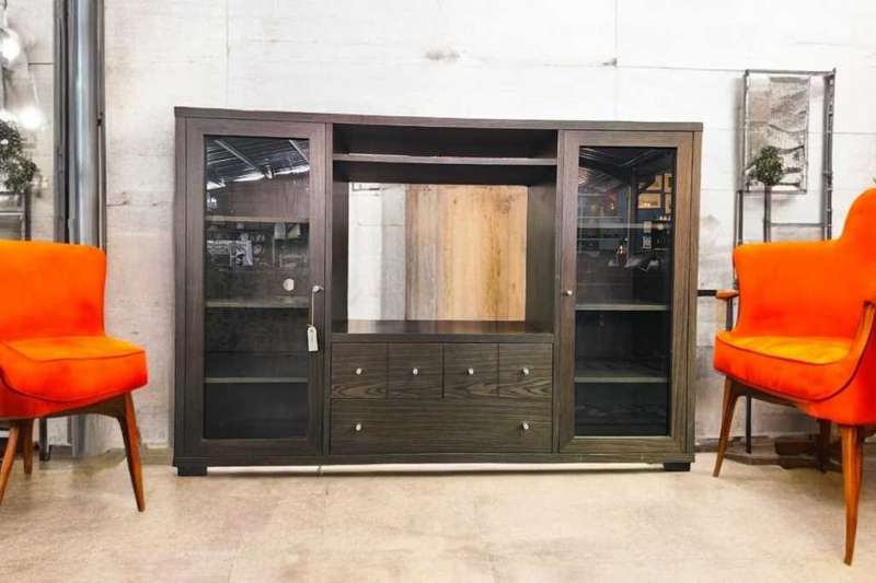 Cori-craft Entertainment Wall Unit Tv Space 80x61cm ample storage