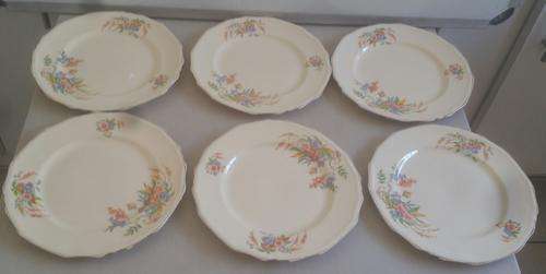 Dinner plates, by Alfred Meakin