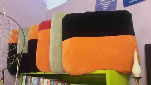 Magnificent colourful meditation cushions