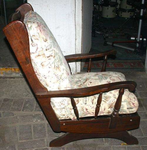 GORGEOUS SOLID IMBUIA GRAFTON EVEREST ROCKING CHAIR, PERFECT TO PAINT/SHABBY CHIC, SUITE ANY ROOM!!