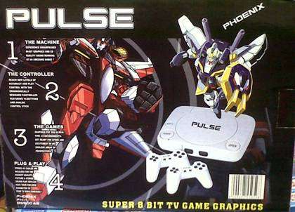PULSE TV GAMES (Super 8 bit TV game graphics