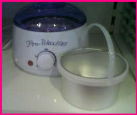 depilatory professional wax heater plus free pot