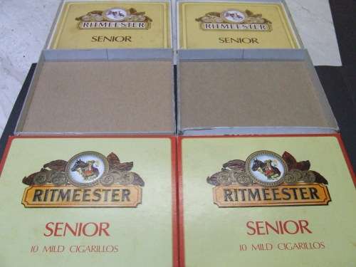 Ritmeester Senior 10 Mild Cigarillos box (FOUR BOXES IN THIS COMBO)