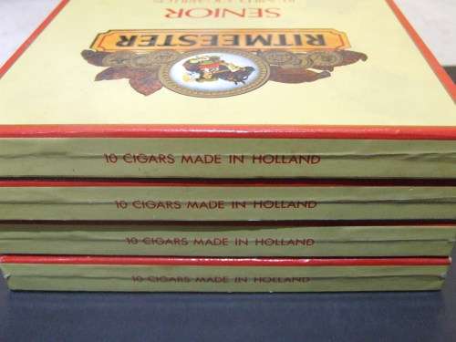 Ritmeester Senior 10 Mild Cigarillos box (FOUR BOXES IN THIS COMBO)