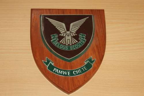 Selous Scouts Plaque Rhodesian