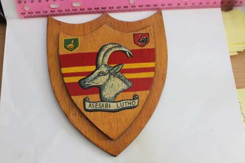 Zimbabwe Armoured Car Regiment Plaque