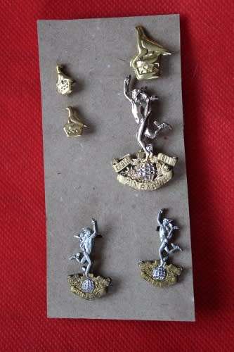 Zimbabwe Army Signals Corps Beret & Collars complete with Birds and lugs