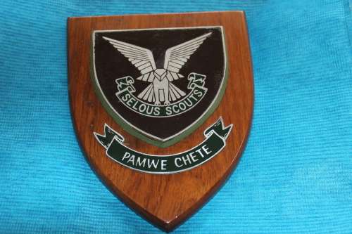 Rhodesian Selous Scouts Regimantal Plaque