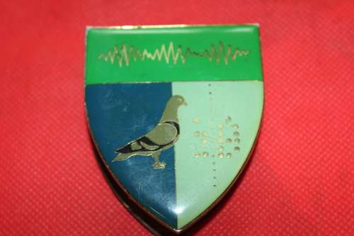 2 Signals Regiment Right Hand 2 x drawing glued to back