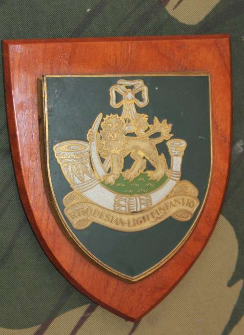Rhodesian Light Infantry  Plaque