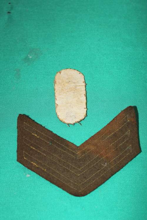 S.A. Army WW 11. Signals Plus Sargents Strips