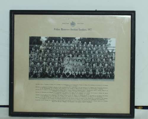 Rhodesian Police Reserve Section Leaders 1977 (Special Postage Pricing)
