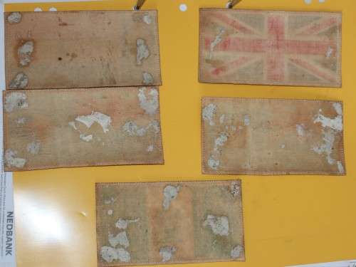 Rhodesian Flags from the Start to the Fall 120mm x 62mm