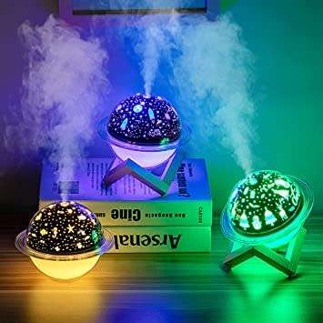2-in-1 Atmosphere Humidifier Projector Night Lights LED Diffuser ***STOCK CLEARANCE***