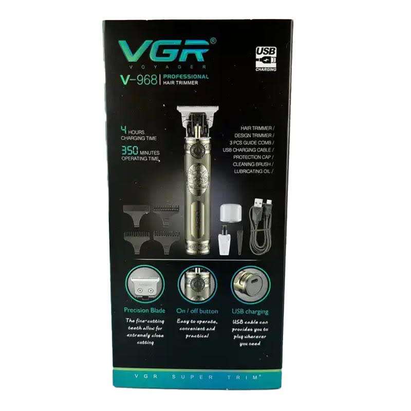 VGR - 968 PROFESSINAL HAIR CLIPPER / TRIMMER  FOR MALES