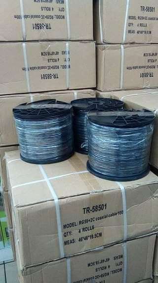 RG59+2C Coaxial Camera Cable 100m