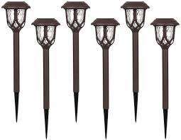 6 Pack Solar Garden lights