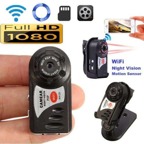 Q7 MINI HIDDEN SPY WIFI CAMERAS