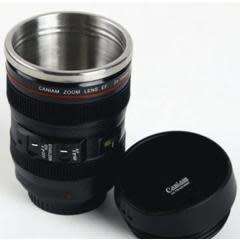 400ML Creative Camera Lens Mug Plastic Coffee Tea Cup