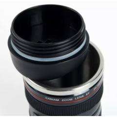 400ML Creative Camera Lens Mug Plastic Coffee Tea Cup