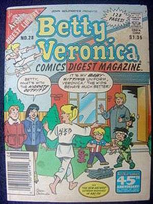 ARCHIE DIGEST - BETTY VERONICA No 28 Jan 1988