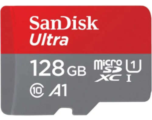 SanDisk Ultra 128GB MicroSDXC Class 10 UHS-I Memory Card