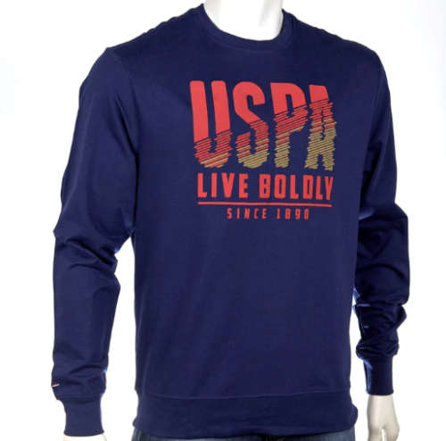 USPA SWEATER LONG ROUND NECK (L)
