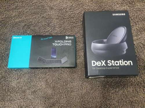Samsung Dex Station & X-folding Touch Pro Keyboard