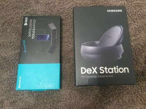 Samsung Dex Station & X-folding Touch Pro Keyboard