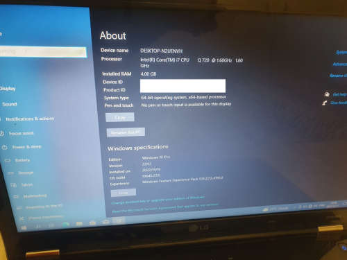 LG R590 FAULTY LAPTOP: Please Read
