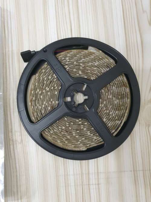 2 X (5M RGB LED STRIPS WITH REMOTES AND ADAPTERS) PLUS 1 X (5M RGB LED STRIP ROLL )