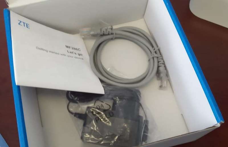 ZTE MF286C 4G LTE ROUTER (OPEN BOX)