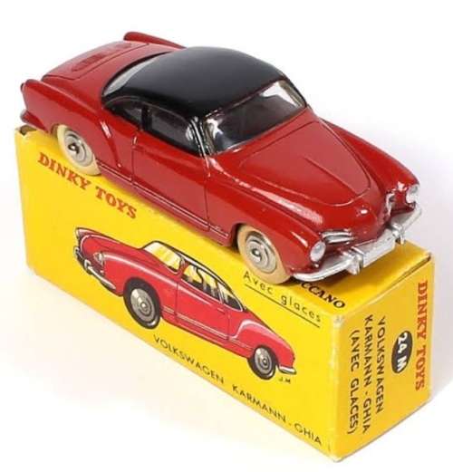 Atlas Dinky Toys - VW Karmann Gia - Red