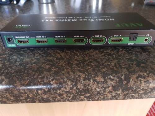 Avue 4x2 HDMI Matrix/Switch