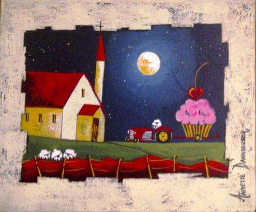 AD1407 Sweet surprise by Annette Dannhauser 255x300mm