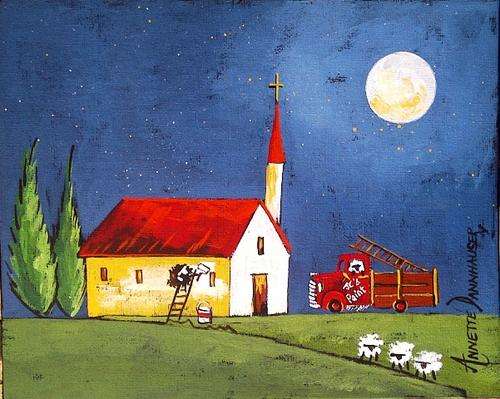 AD1602 JC's Paint by Annette Dannhauser 205mmx255mm on canvas board