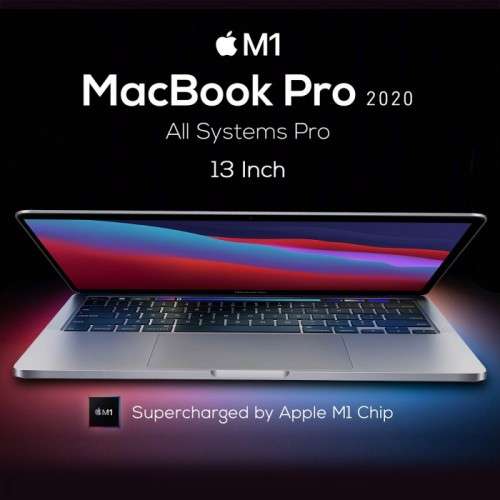 Apple 13-inch MacBook Air: Apple M1 chip with 8-core CPU and 7-core GPU, 256GB - Space Grey