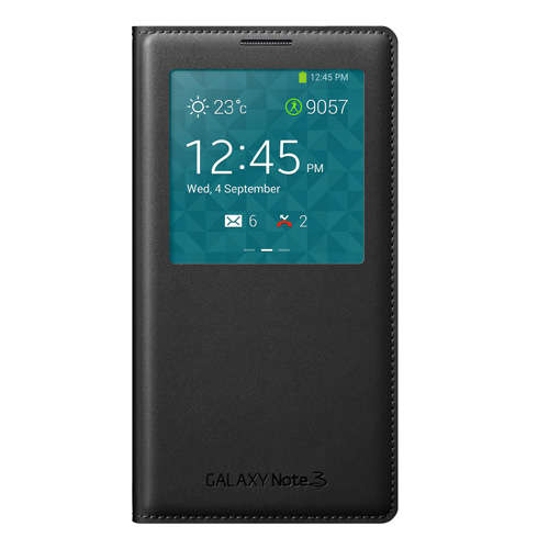 samsung galaxy note 3 black cover s view