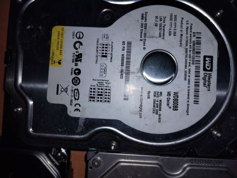 *LOT OF NEW AND USED PC AND LAPTOP HARD DRIVES*ONE BID FOR LOT*