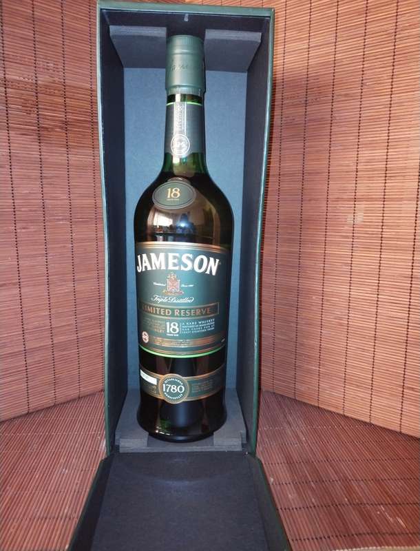 APPRECIATING DISCONTINUED JAMESON LIMITED RESERVE 18 YEARS OLD WHISKEY