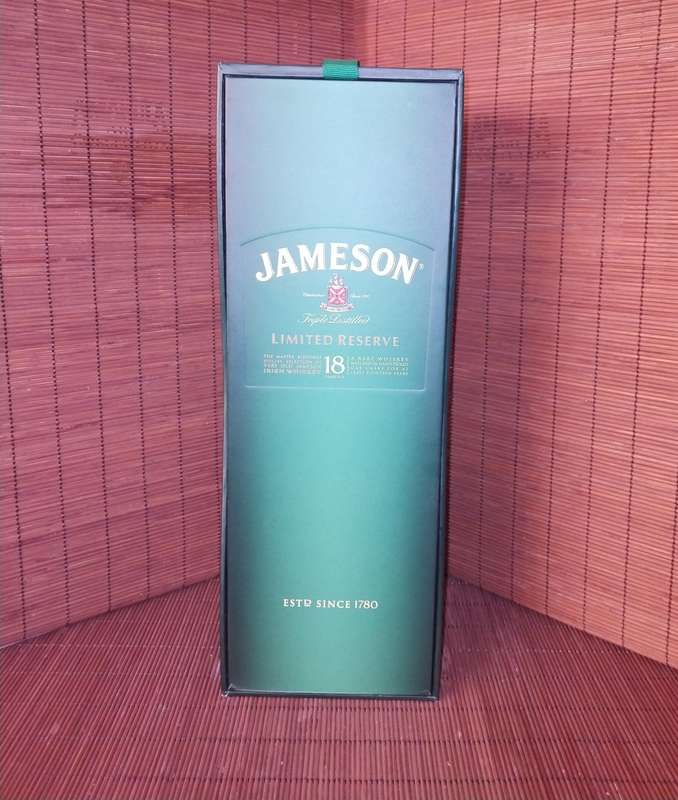 APPRECIATING DISCONTINUED JAMESON LIMITED RESERVE 18 YEARS OLD WHISKEY
