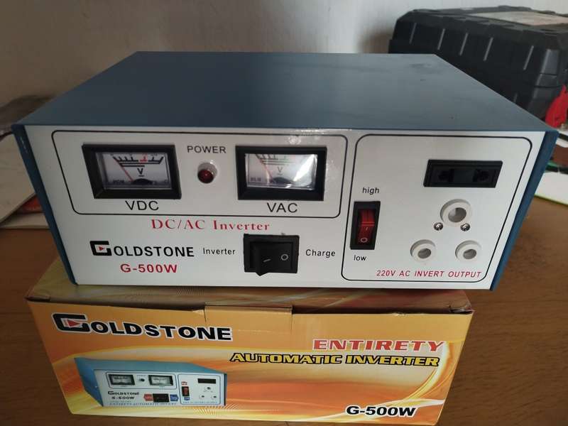 500W Manual Full Inverter With Built-In Charger