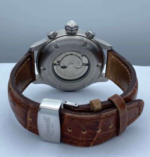 INGERSOLL MOONPHASE BIG PILOT CALENDAR WATCH NEW LUXURY