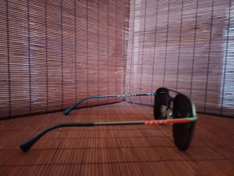 ORIGINAL PRADA LINEA ROSSI BLACK GUN METAL SUNGLASSES